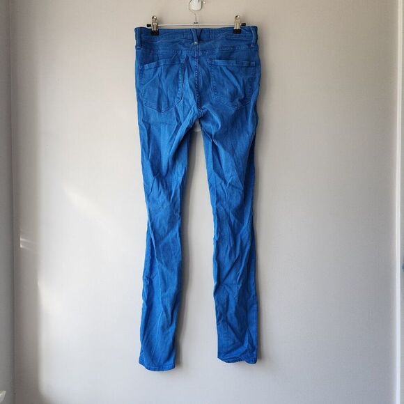 Marc By Marc Jacobs Stick Jeans Women's 29 Electric Blue Lemonade Workwear Pants - Picture 3 of 9